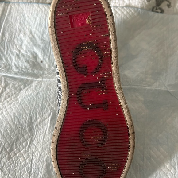 Gucci Rossi High Top Sneaker THIS IS ONE SNEAKER ONLY RIGHT FOOT 10.5 - Picture 10 of 14